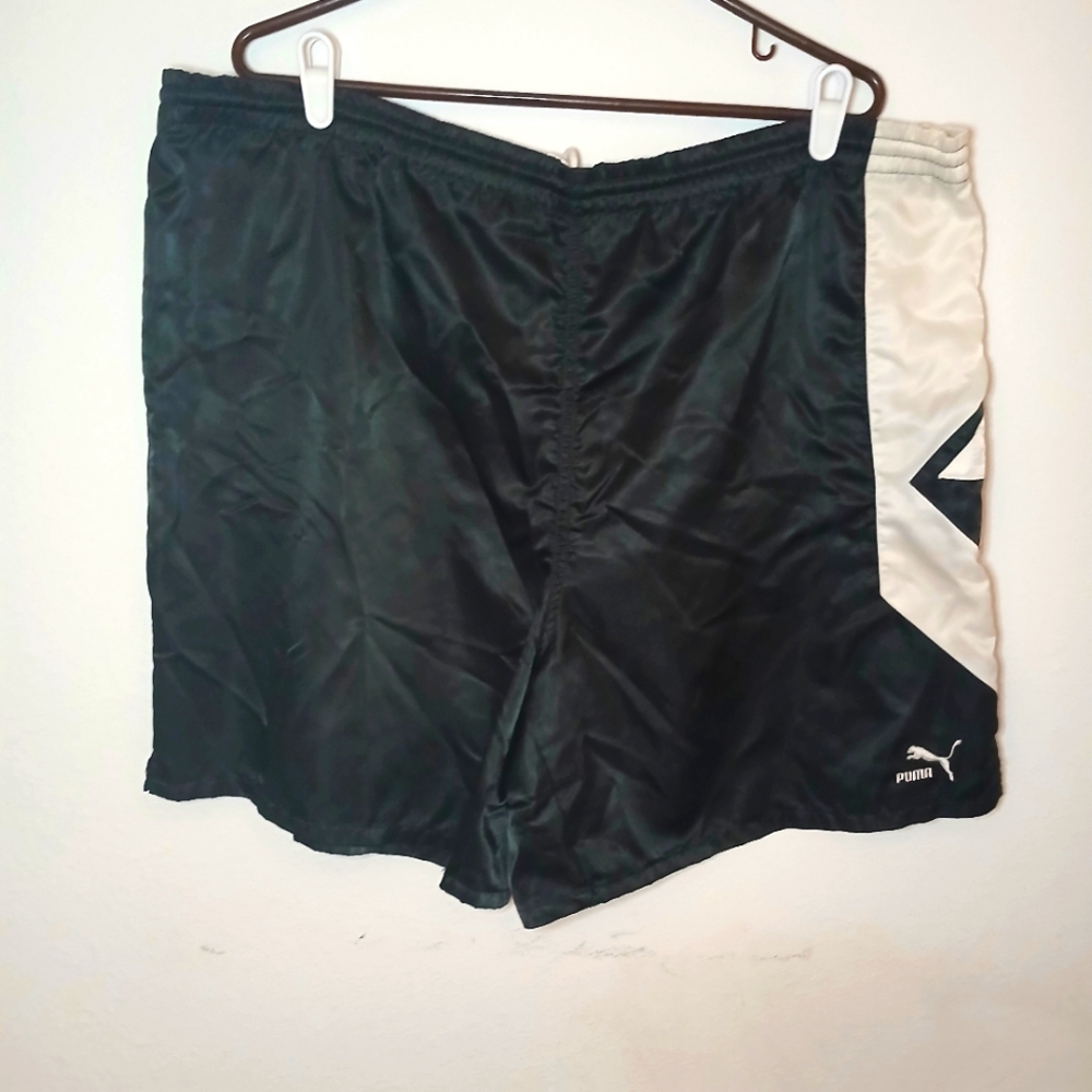 Puma Swim Trunks Size XL Black & White